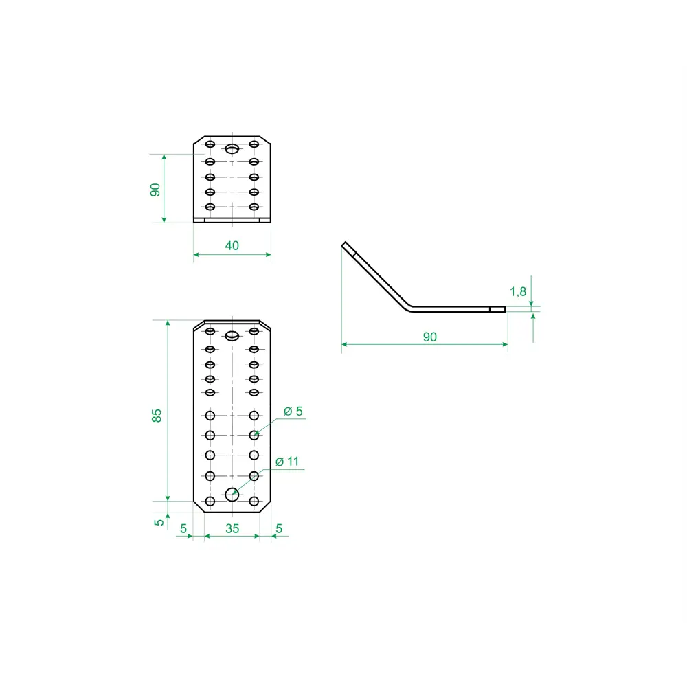 Santreyd Уголок крепежный 135° для стропильных систем 84857936 STLM-0056315 - Вид №4