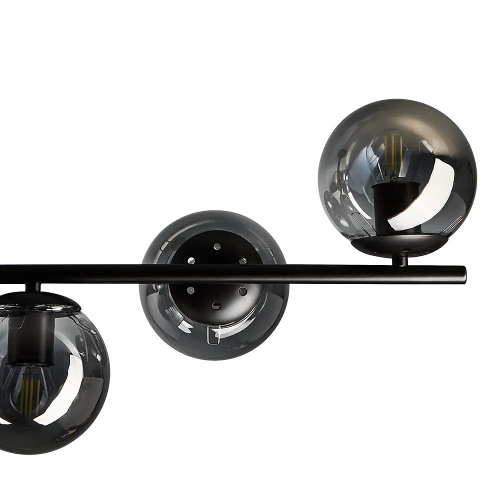 Люстра потолочная СЕМЬ ОГНЕЙ Аркон с шестью стеклянными шарами 89360245 STLM-1376755 - Вид №5