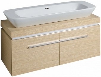 121625000 Подвесная раковина настенная овальная Keramag  - Вид №2