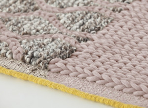 100154 Ковер Rhombus Pink GAN Mangas Space