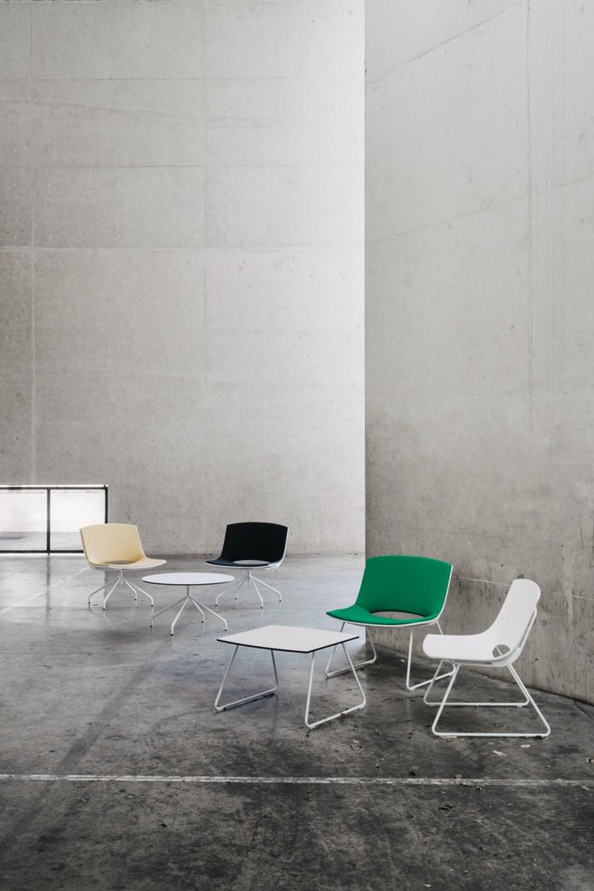 ENEA Журнальный столик с прямоугольными салазками из hpl Oh! sun-id-1371962 - Вид №1