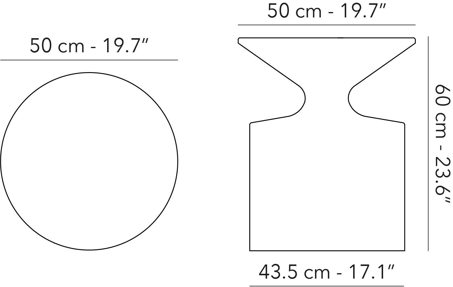 Круглый стол из тикового дерева Jardinico KOBE ARCH-00100177 - Вид №7