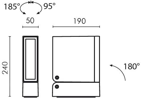 SIMES Светодиодный садовый светильник из алюминия Keen sun-id-1470131 - Вид №6