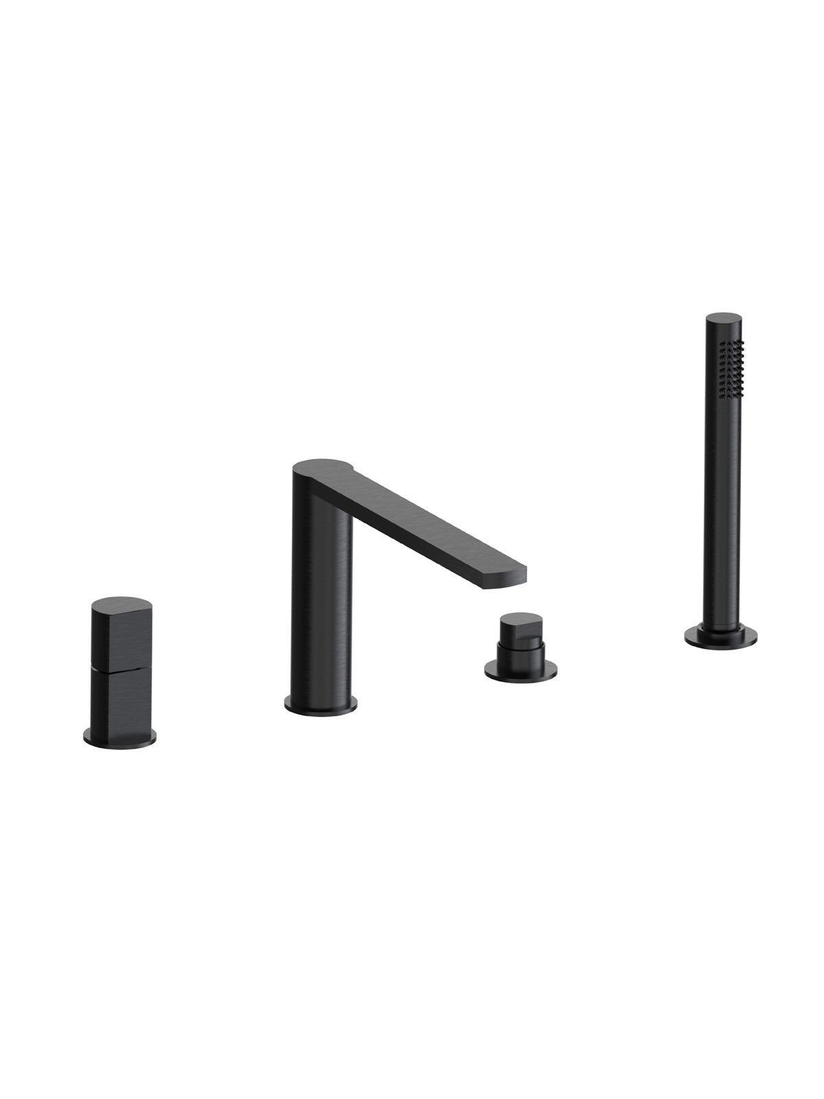 Встраиваемый смеситель для ванны из нержавеющей стали с переключателем Rubinetterie Frattini Borgia ARCH-00145316 - Вид №6