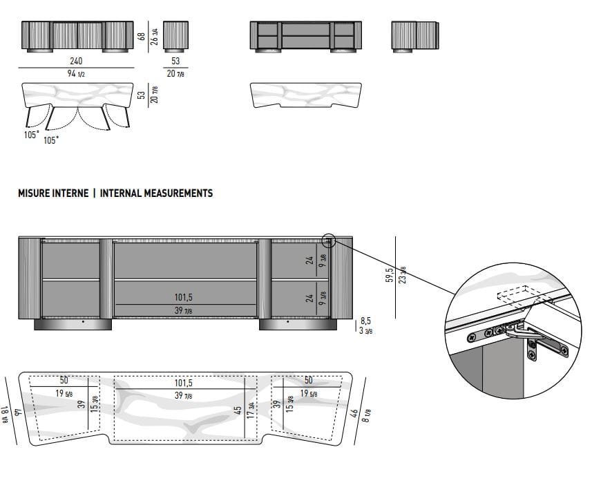 Квашня Minotti ARCH-00071427 - Вид №3