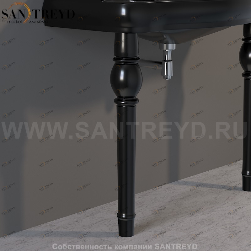 108304 1 Ножка из керамики (для установки необходимы 2 штуки) Retro Kerasan