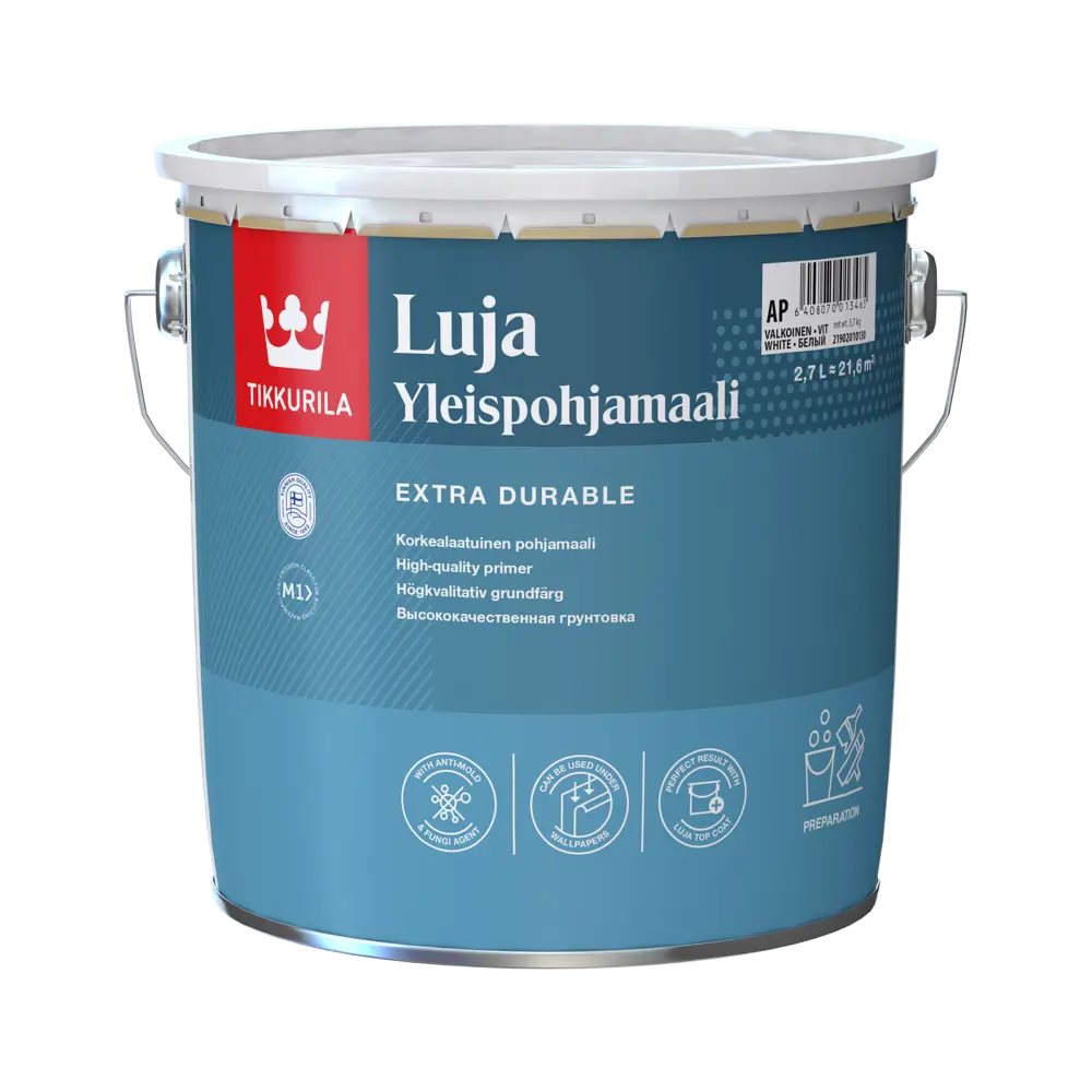 Грунтовка Tikkurila Luja Yleispohjamaali 2.7 л STLM-2048633