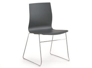 Штабелируемый стул для конференций из полипропилена
