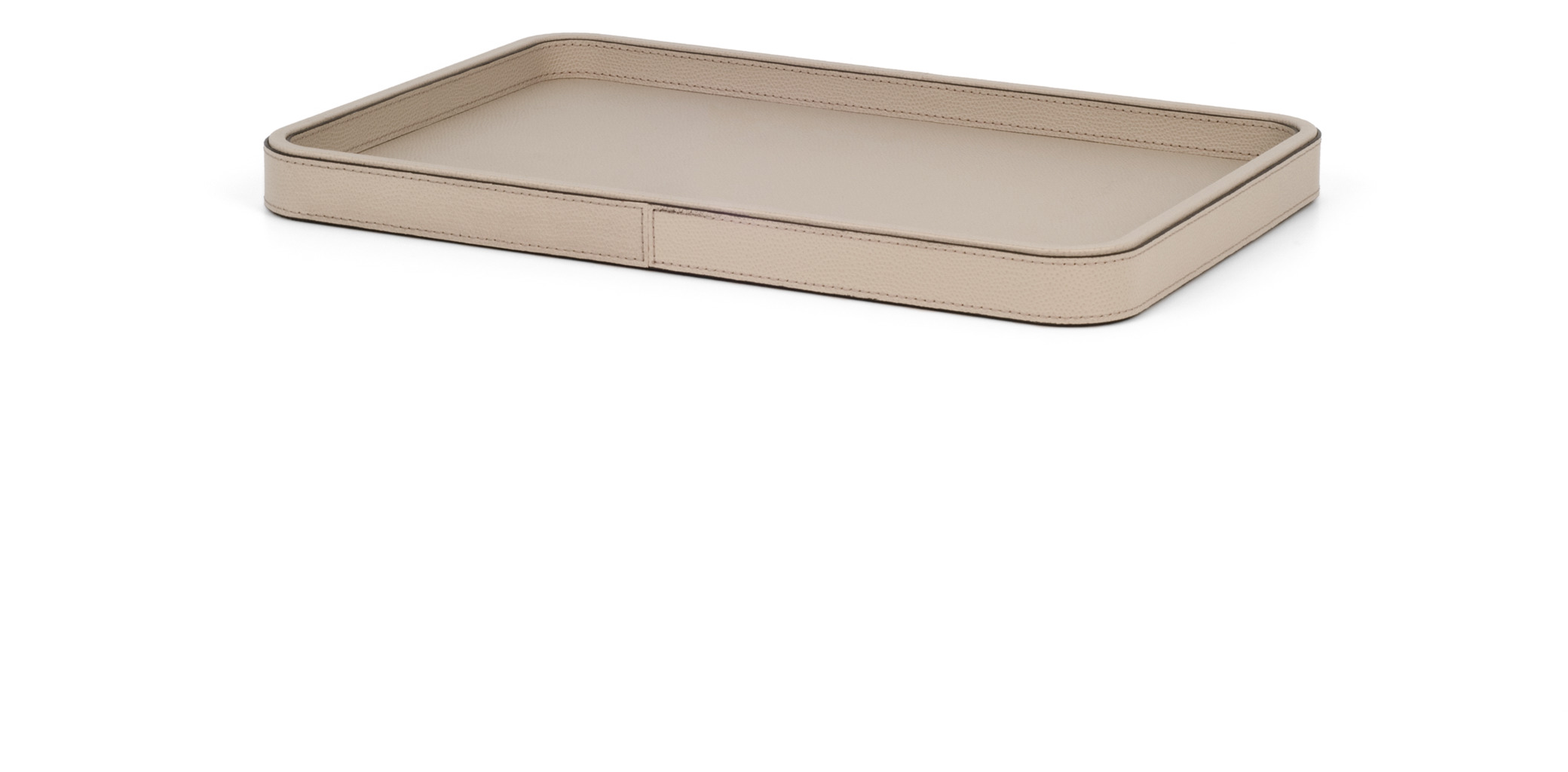 Прямоугольный поднос Jane - 23,8X17,3 см / зернистая кожа_верблюжья