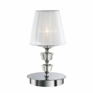 Настольная лампа дизайнерская Do Pegaso TL1 Small IDEAL LUX ИНТЕРЬЕРНЫЕ 080701 Белый;серебро