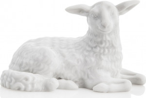 10532006 Meissen Фигурка 4см "Юный овен" (П.Рейнике, 1747г.) Фарфор