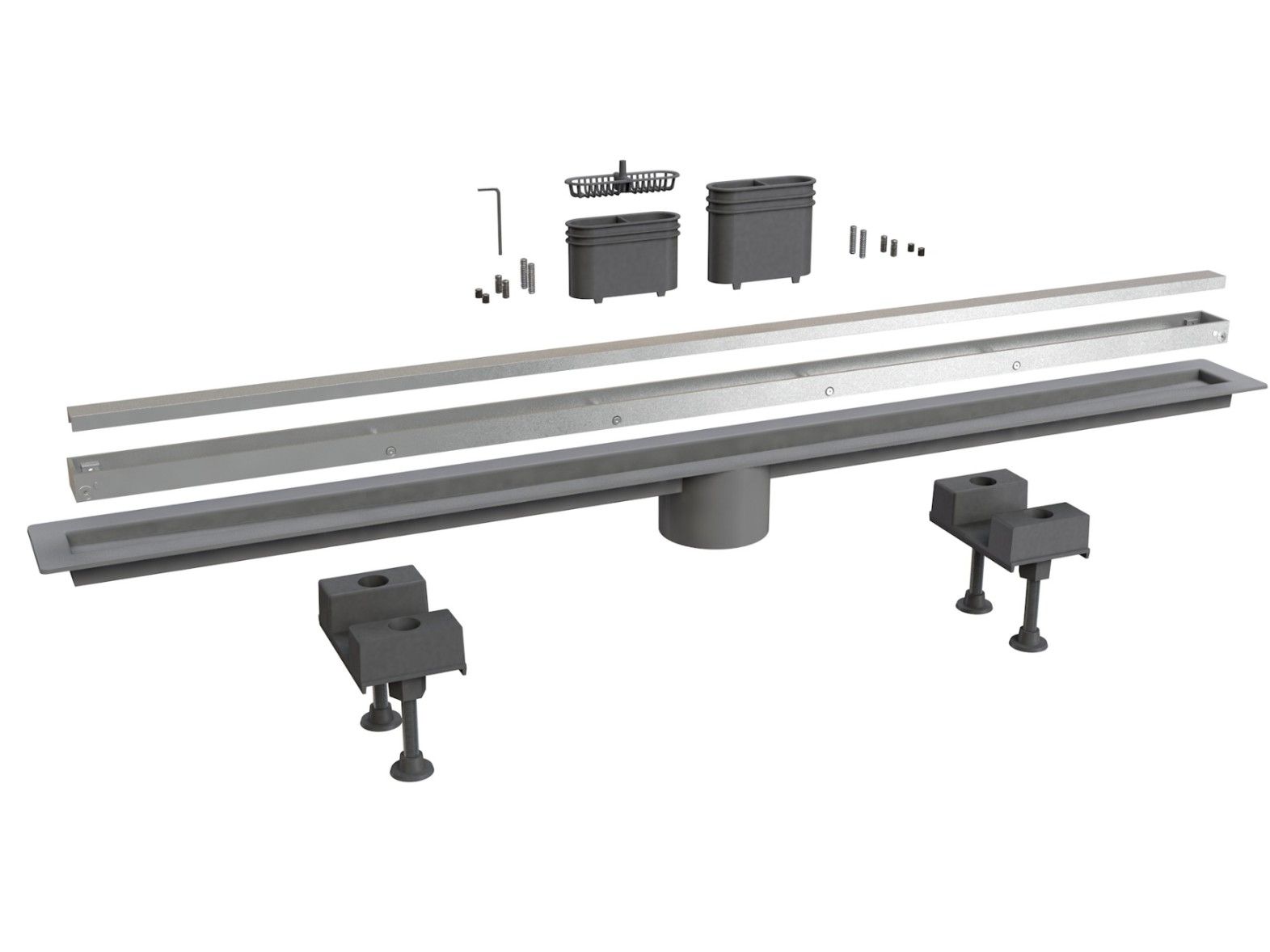 Алюминиевый слив для душа Bonomini Canalissima ARCH-00081904