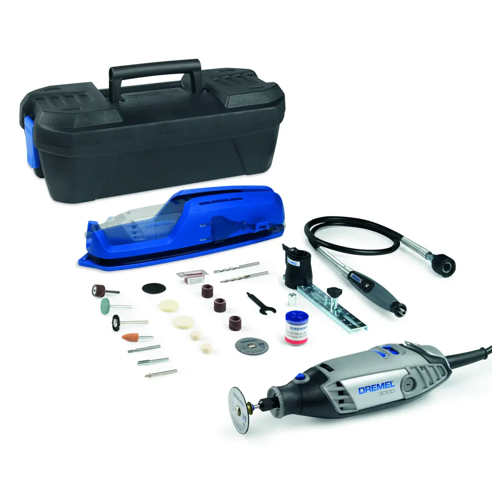 Гравер Dremel 3000 M XMAS, гибкий вал и набор насадок 55 шт STLM-2079207 - Вид №4