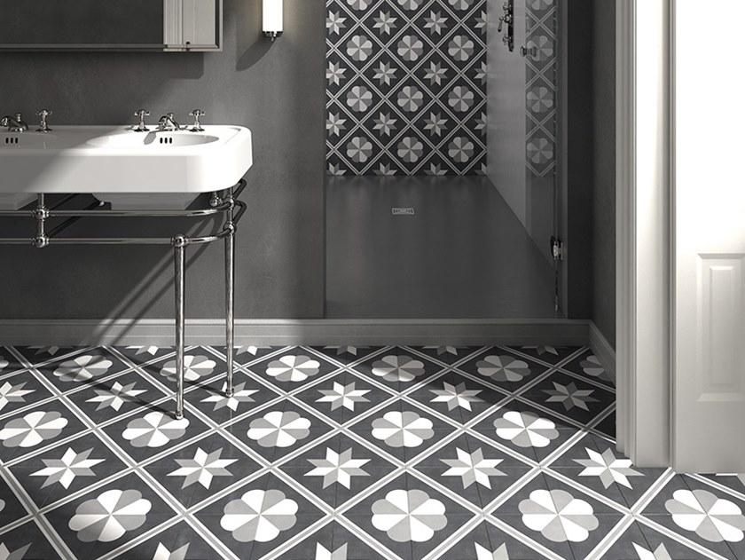 Devon&Devon Настенная / напольная плитка из керамогранита с эффектом энкаустики Surface sun-id-1404539 - Вид №2