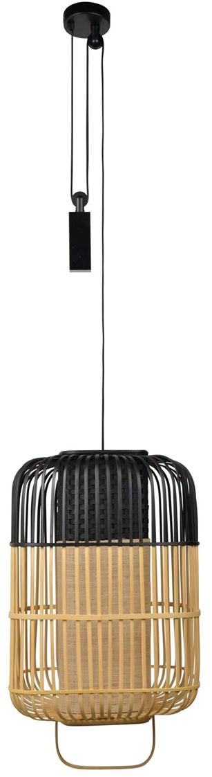 Forestier Подвесной светильник из бамбука Bamboo square sun-id-1501998 - Вид №1