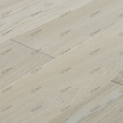 Паркетная доска Amber Wood Белый Ясень с брашью (Текстурированная) 1860х189 мм 2600200426