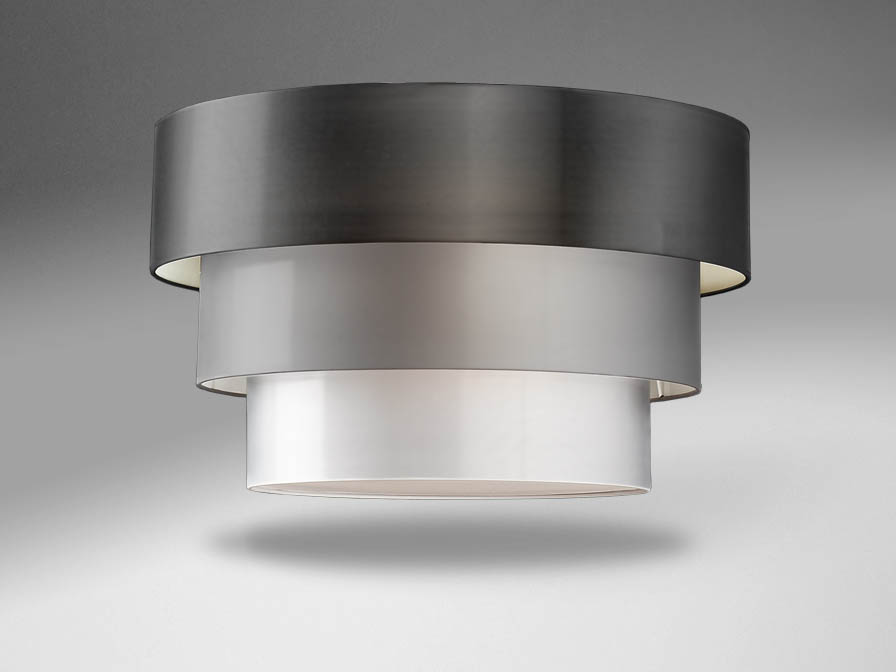 064208 Трехъярусный абажур хром Schuller Sophia