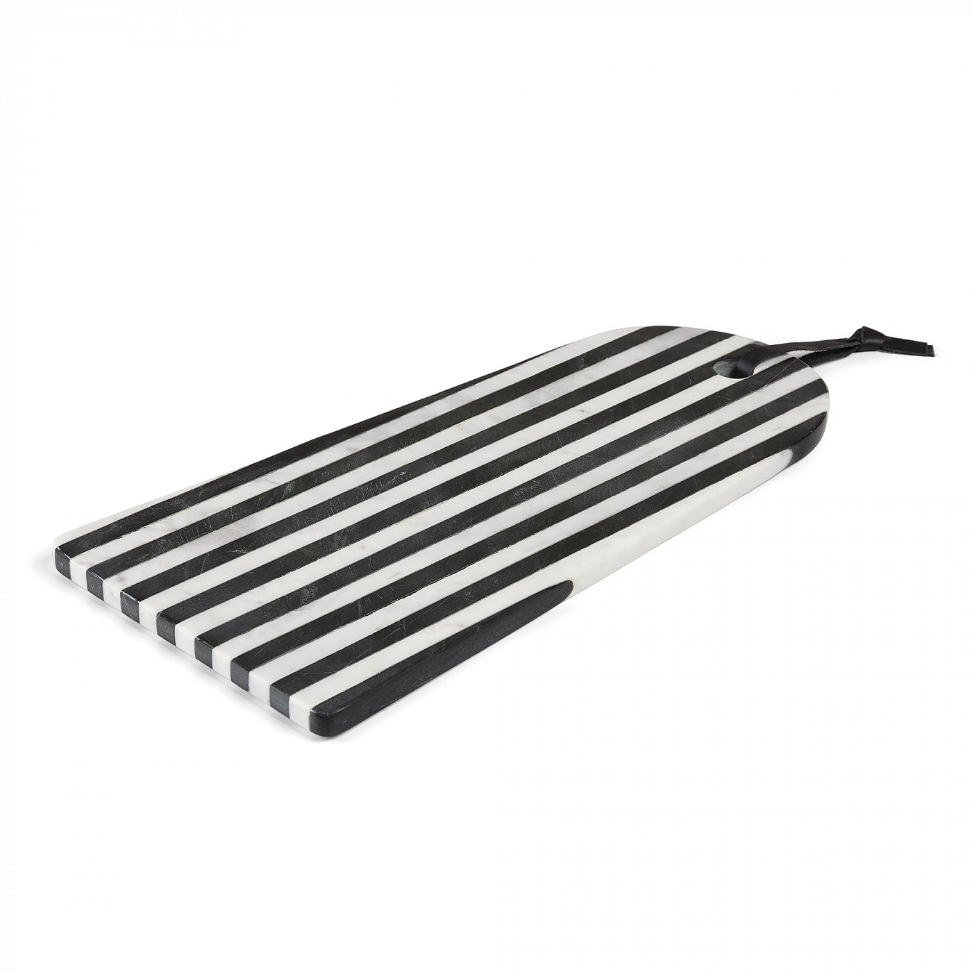 068099 Разделочная доска мрамор белый черный La Forma Bergman  - Вид №1