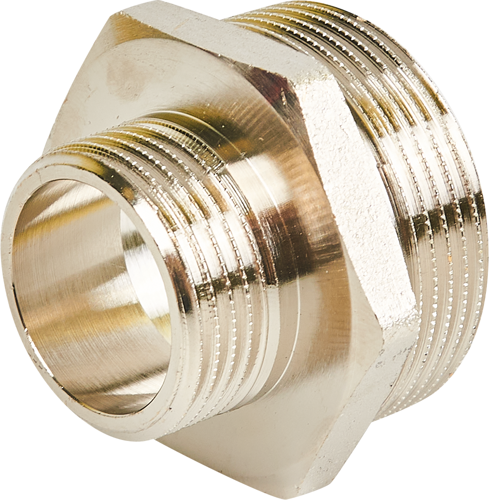 Ниппель латунный STOUT 1 1/2"×1" с наружной резьбой 82238813 STLM-0022618