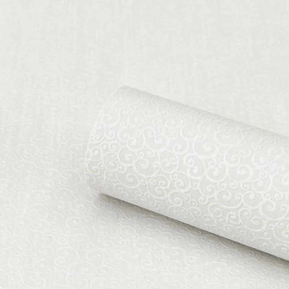 Обои виниловые на флизелиновой основе Erismann Benefit белые 1.06 м ЭР60172-04 STLM-2077205 - Вид №2