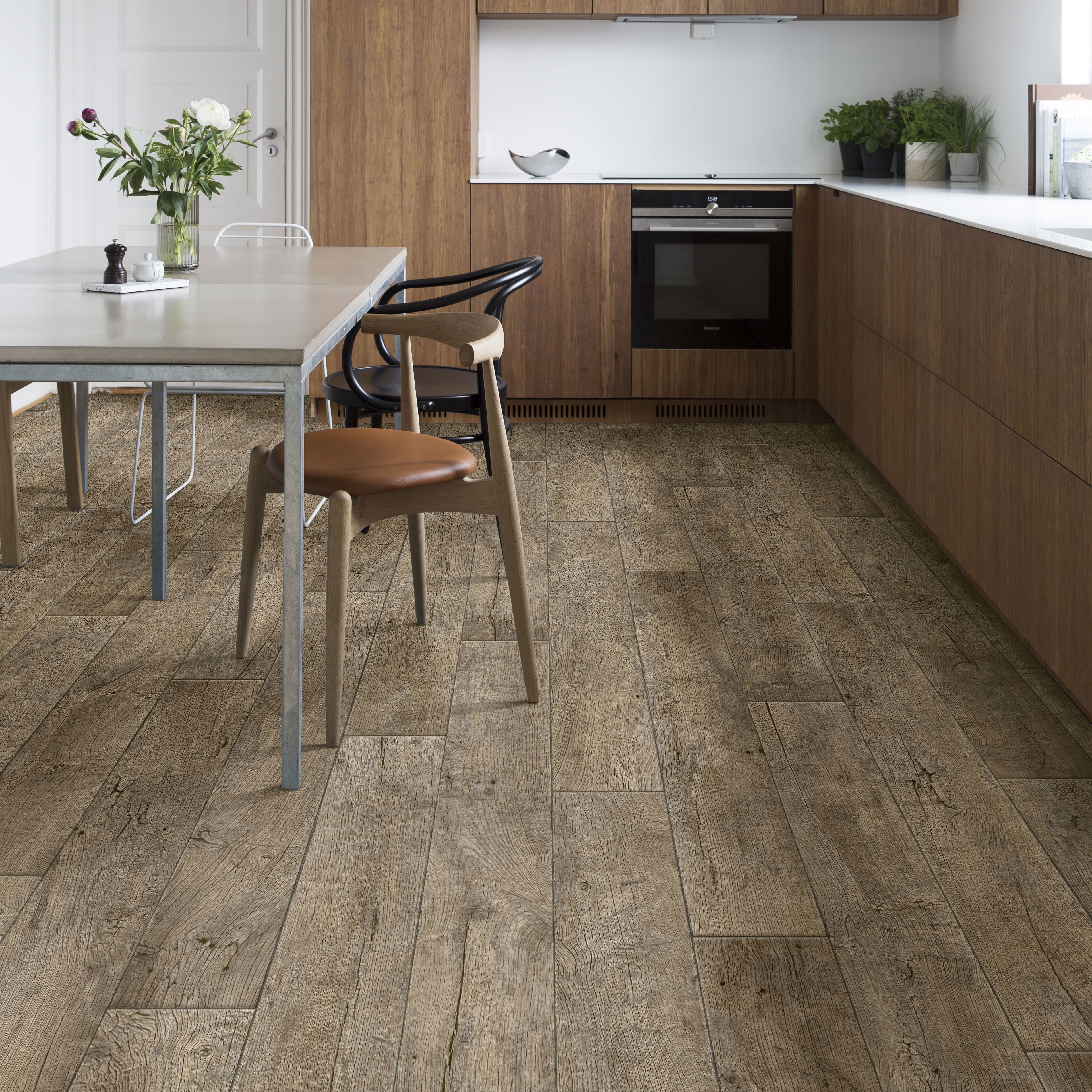 Линолеум полукоммерческий «Дуб Тристан» 32 класс 4 м IVC-RUS 83707636 STLM-0043622