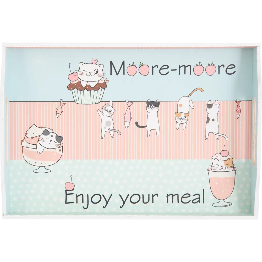 Поднос П1 Котики фанера Santreyd STLM-2119262