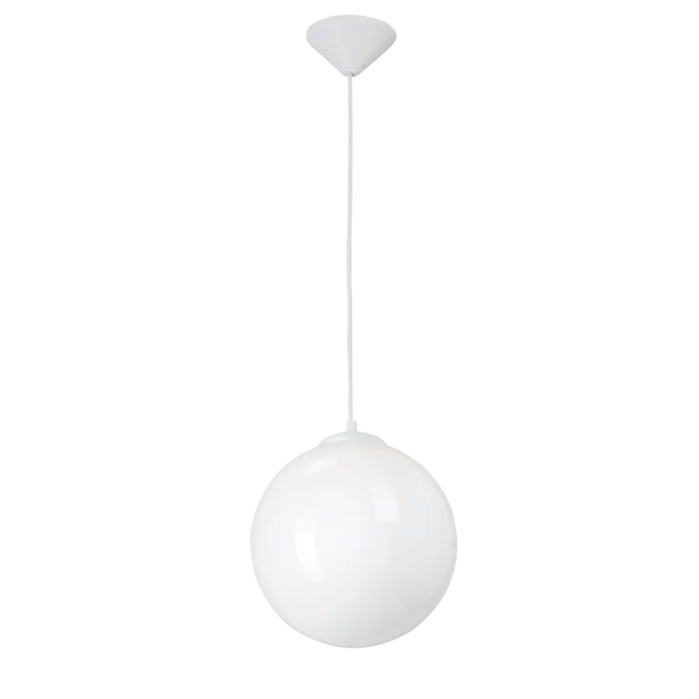 Светильник подвесной Vitaluce Шар 1 лампа 3 м² цвет белый STLM-2063446 - Вид №2
