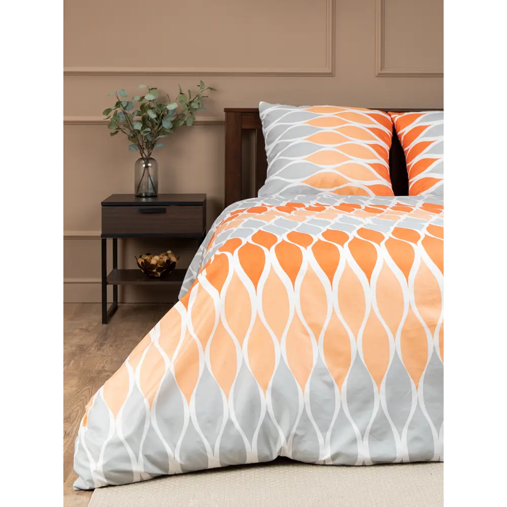 Комплект постельного белья Amore Mio Перт евро полисатин разноцветный STLM-2152276 - Вид №6