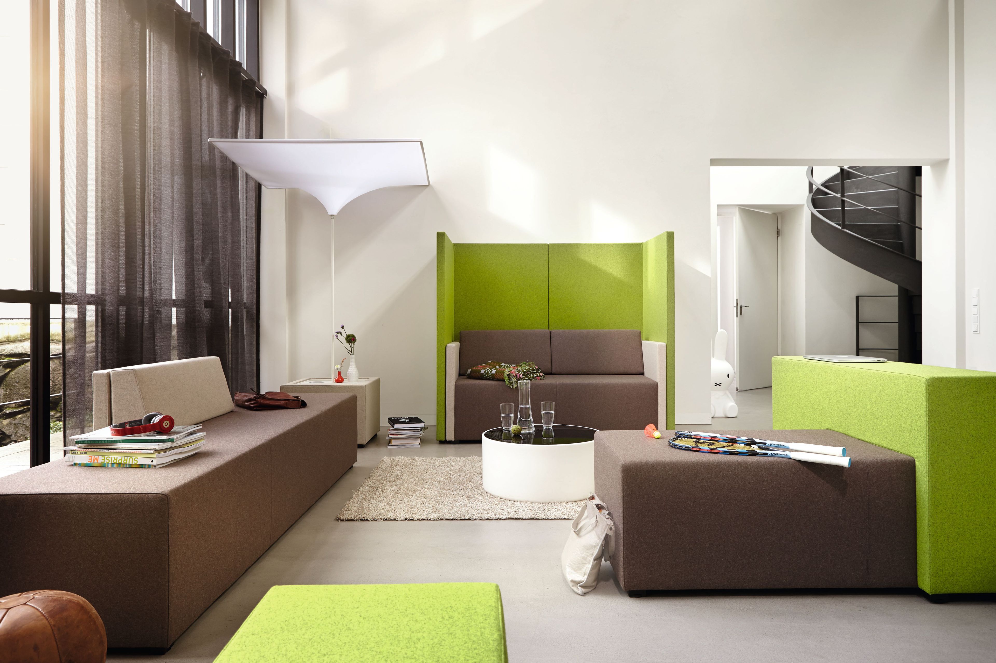 2-местный контрактный диван König Neurath Net.Work.Место ARCH-00144090 - Вид №3