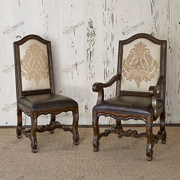 Стул  10124-620-002 Avignon Arm Chair - Abramo Toast Ambella 