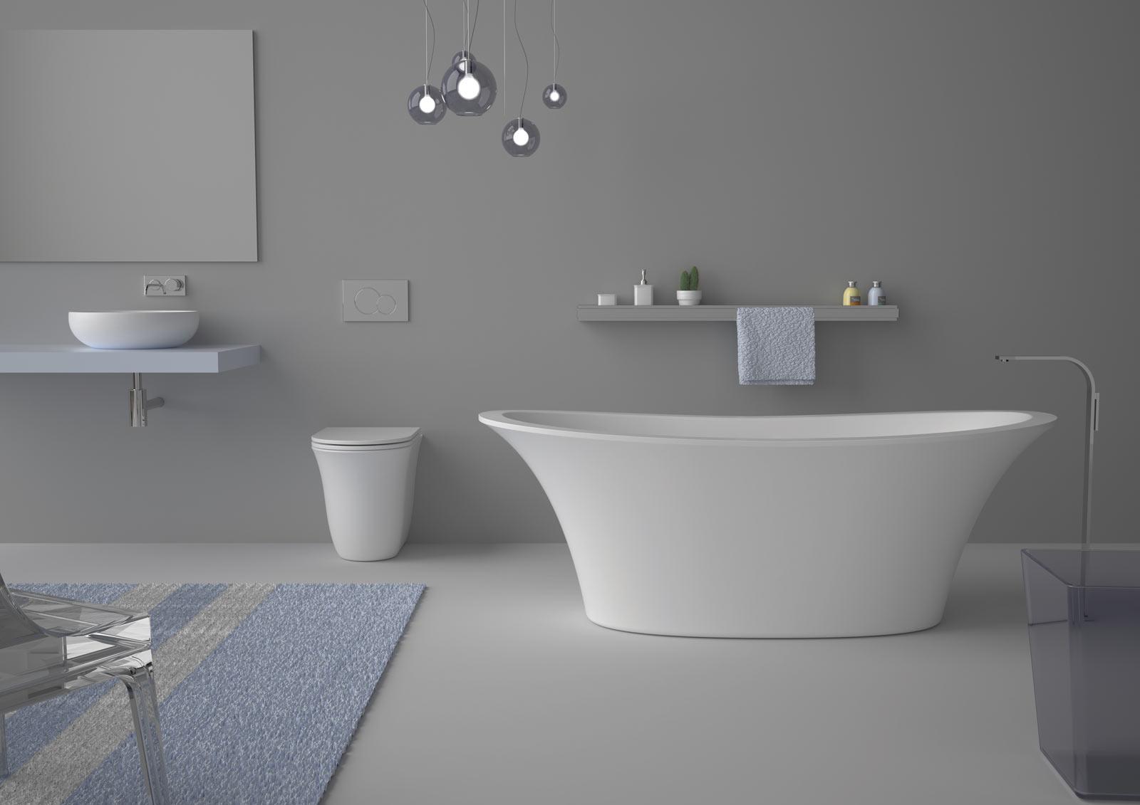 FLWC0125 Напольный унитаз приставной GSG CERAMIC Flut - Вид №6