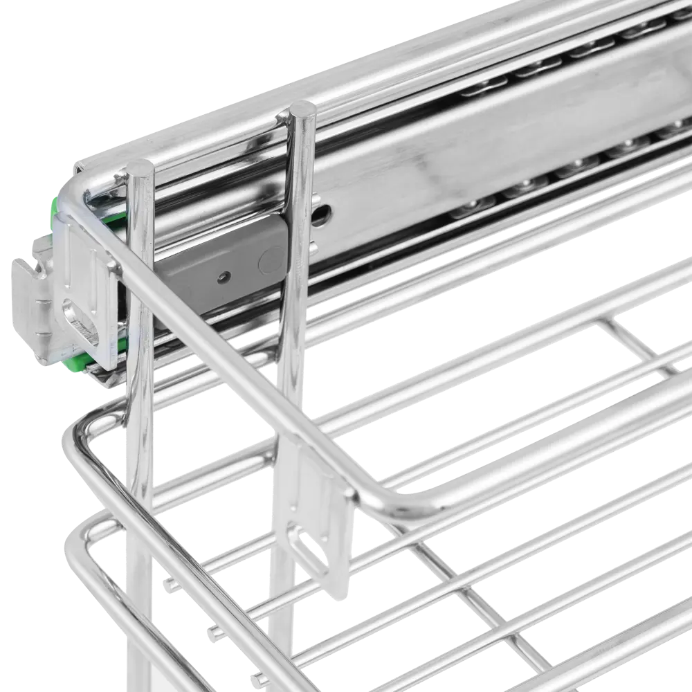 Бутылочница в верхний шкаф 15 см, хром Santreyd STLM-2178314 - Вид №3
