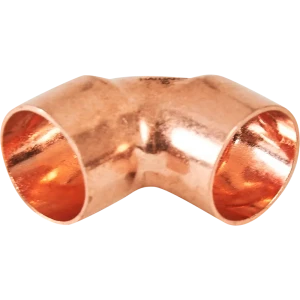 Угол двухраструбный Hailiang ø15/90° мм медь