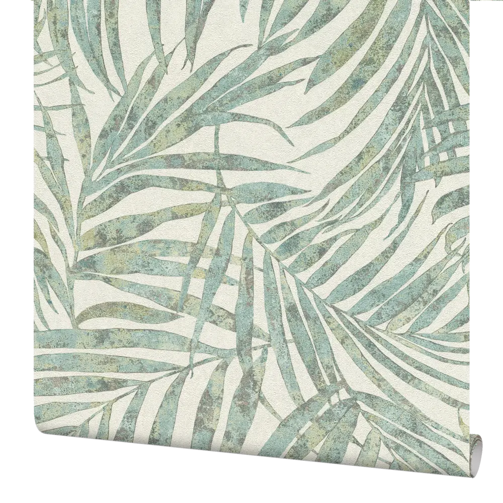 Обои флизелиновые Rasch Linares зелёные 0.53 м 617443 STLM-2142794