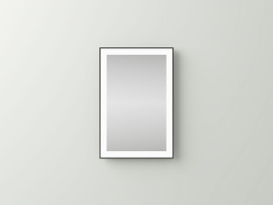 Настенное зеркало для ванной комнаты со встроенным освещением