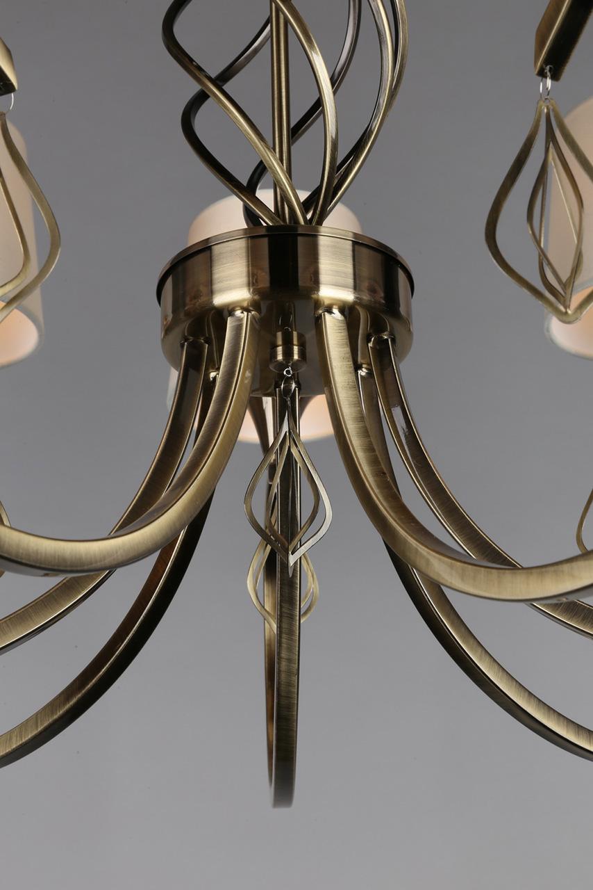 Подвесная люстра Omnilux Barrabisa OML-62103-07 OMNILUX ДИЗАЙНЕРСКИЕ, BARRABISA 187090 Белый  - Вид №3