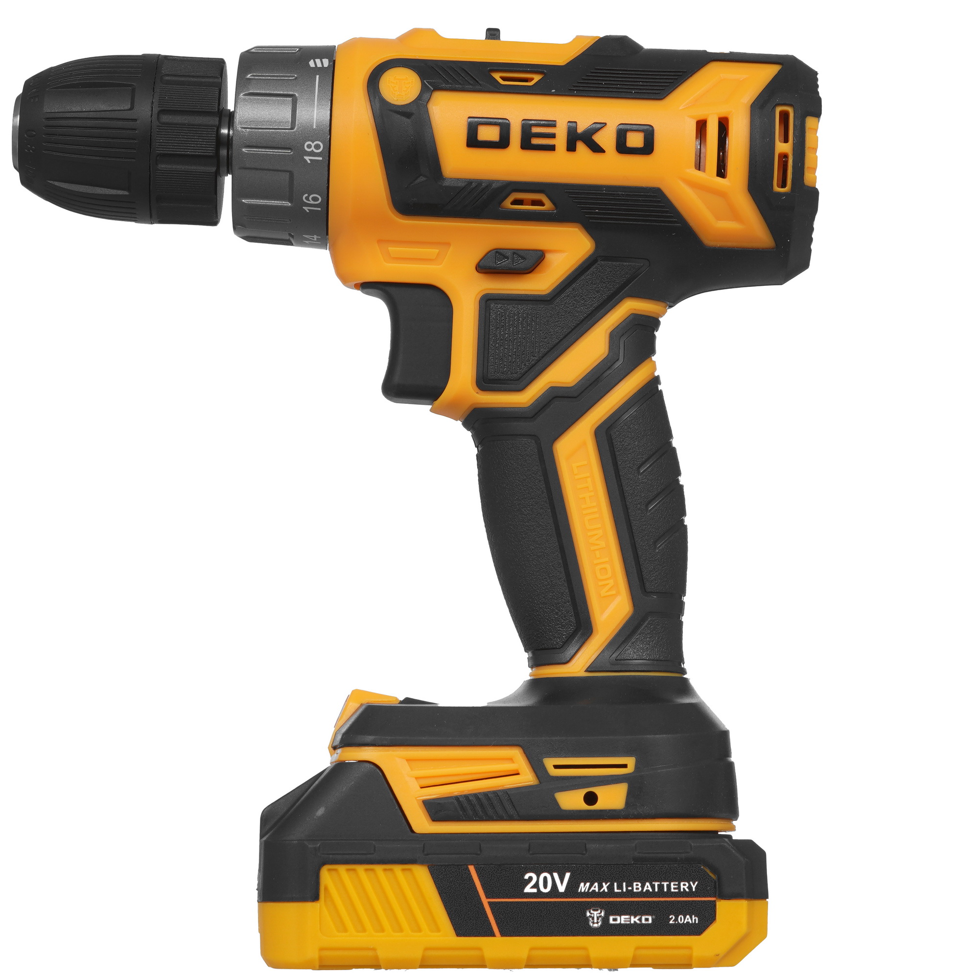 Дрель-шуруповерт DEKO DKCD20FU-Li 063-4149 UNV 20V 9080282 STDN-0104923