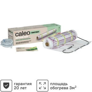 Нагревательный мат для тёплого пола Caleo Easymat 3 м2 420 Вт