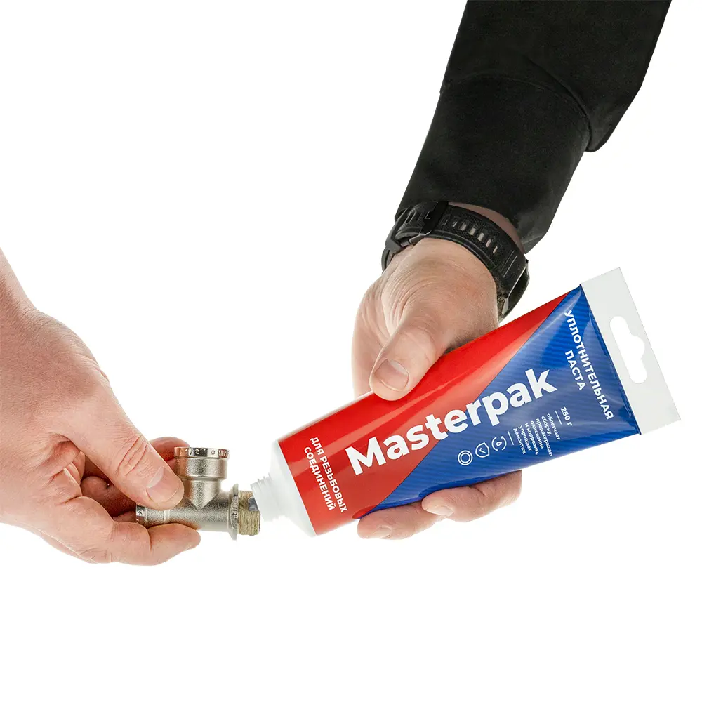 Паста уплотнительная Masterpak для воды 250 г тюбик Santreyd STLM-2065872 - Вид №4