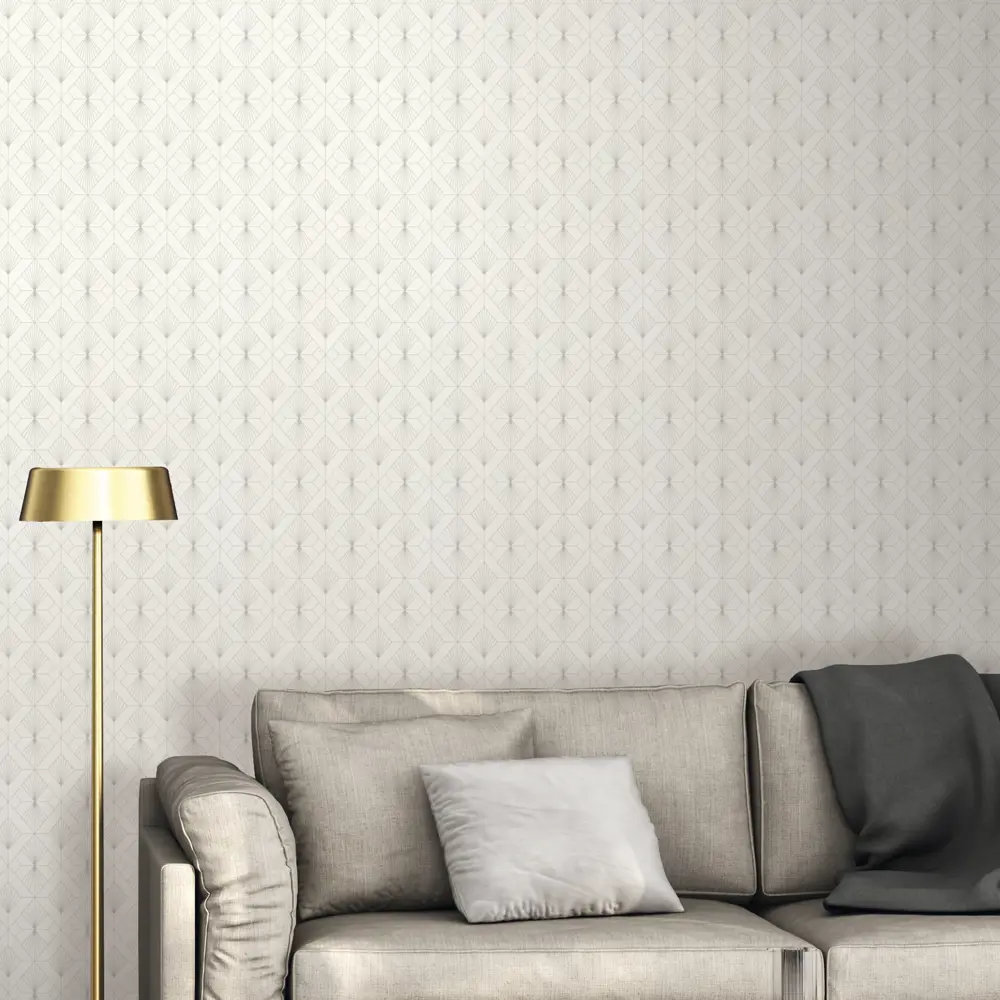 Обои флизелиновые Rasch Modern Art белые 0.53 м 620931 STLM-2071813 - Вид №2