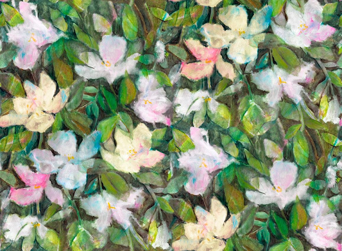 Обои с цветочными мотивами Jannelli&Volpi СП 202 MURALS DECOR ARCH-00099135 - Вид №5