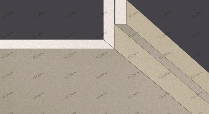 Gyps Рейки из гипсокартона со ставнями Gyps linear sun-id-1498674