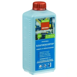 Грунт концентрат 1:4 влагоизолятор Neomid БИО 1 л