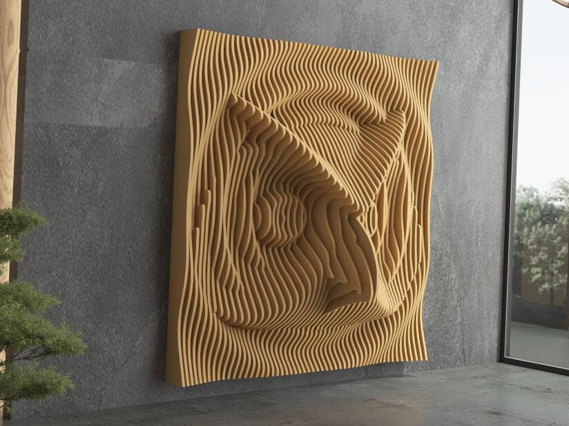 Параметрическая стеновая панель MYWOODREAM OLY ARCH-00027114