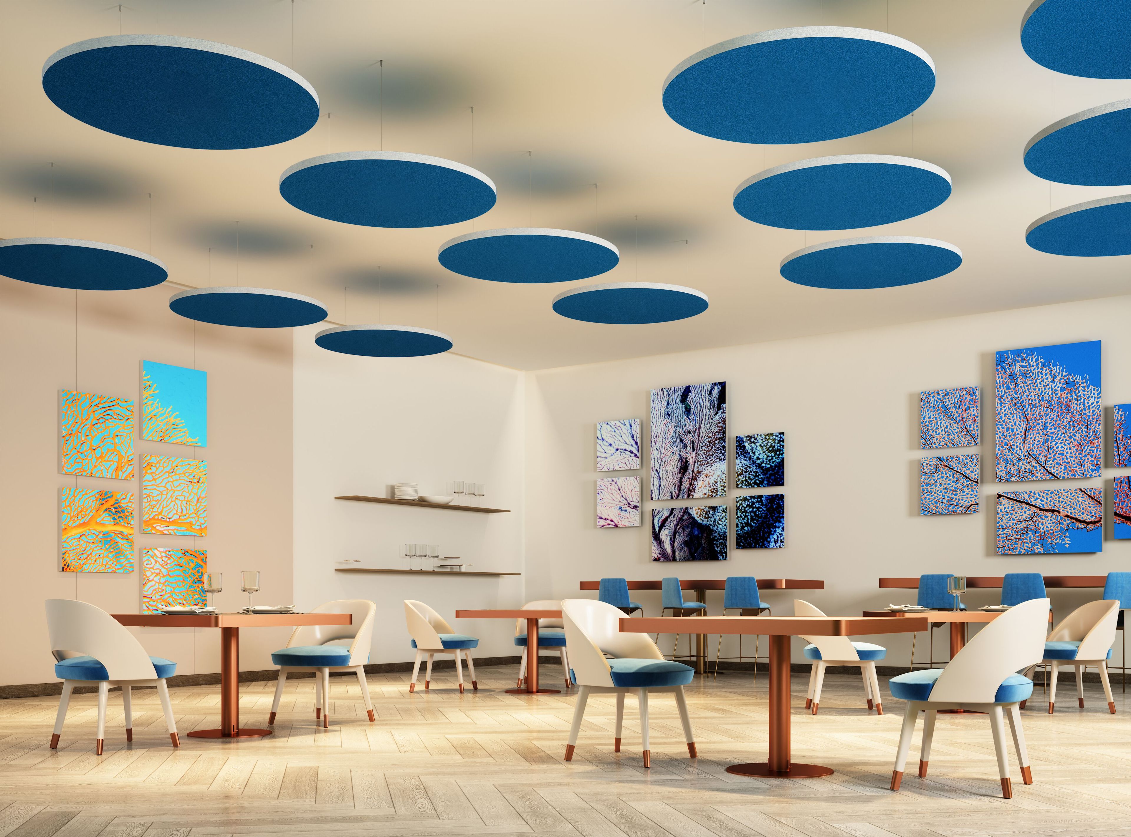 Рециркулированная акустическая панель из полиэфирного волокна Isolspace STYLE ARCH-00112009 - Вид №7