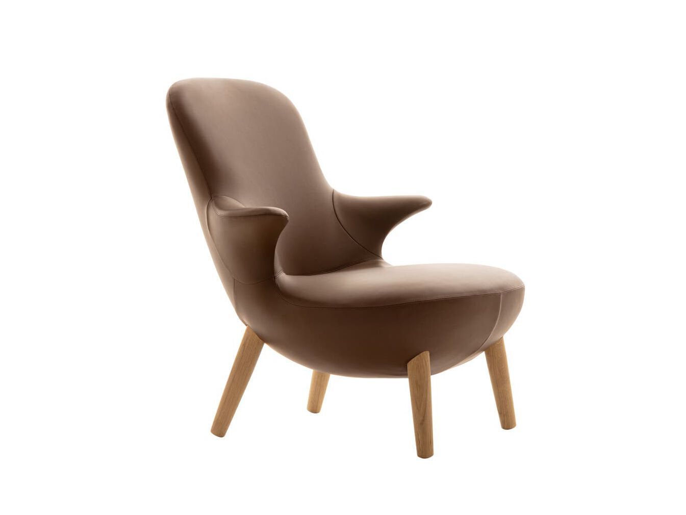 Кожаное кресло с подлокотниками B&B Italia OMOI ARCH-00050899 - Вид №2