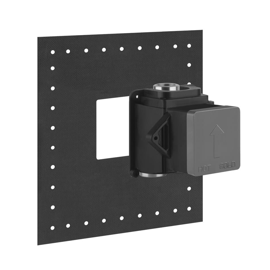 Латунный термостатический смеситель для душа с одним отверстием Gessi прямоугольник ARCH-00100852 - Вид №1