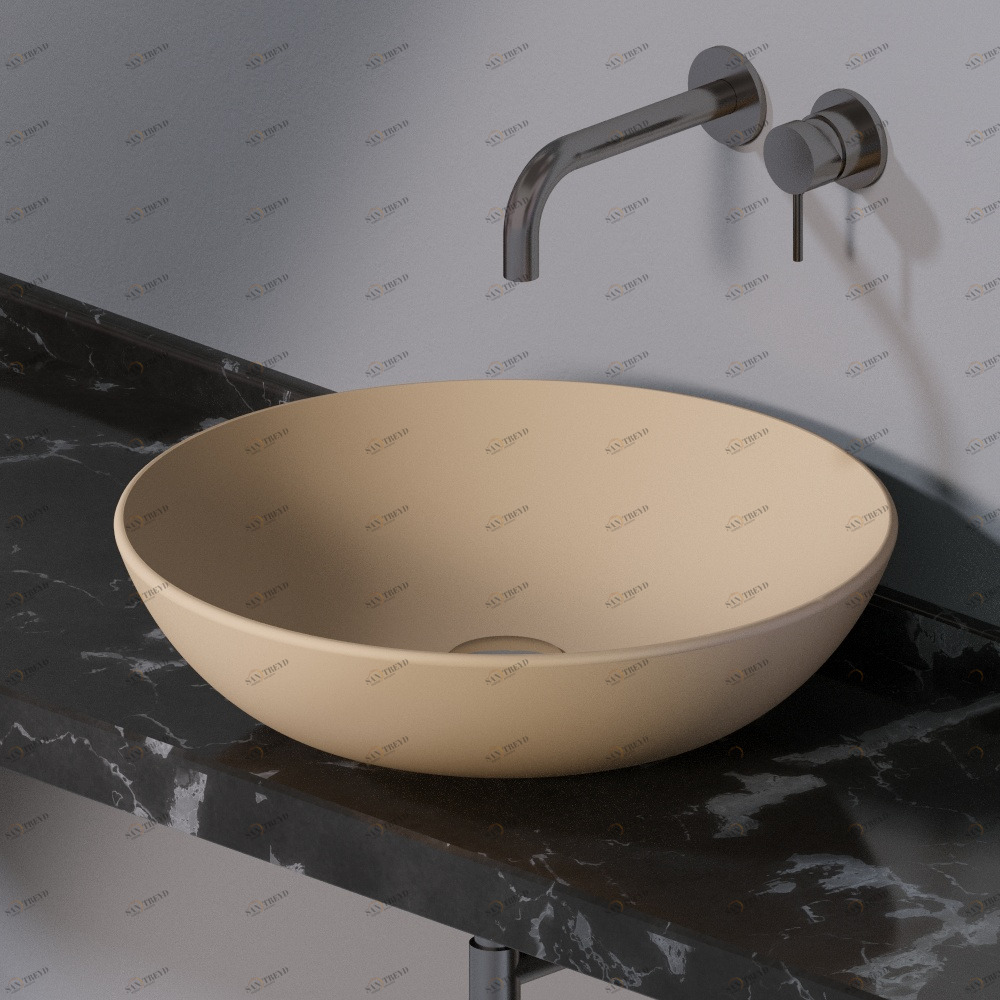 L241131 Накладная раковина на столешницу  круглая A. e T. Italia THIN AeT ITALIA