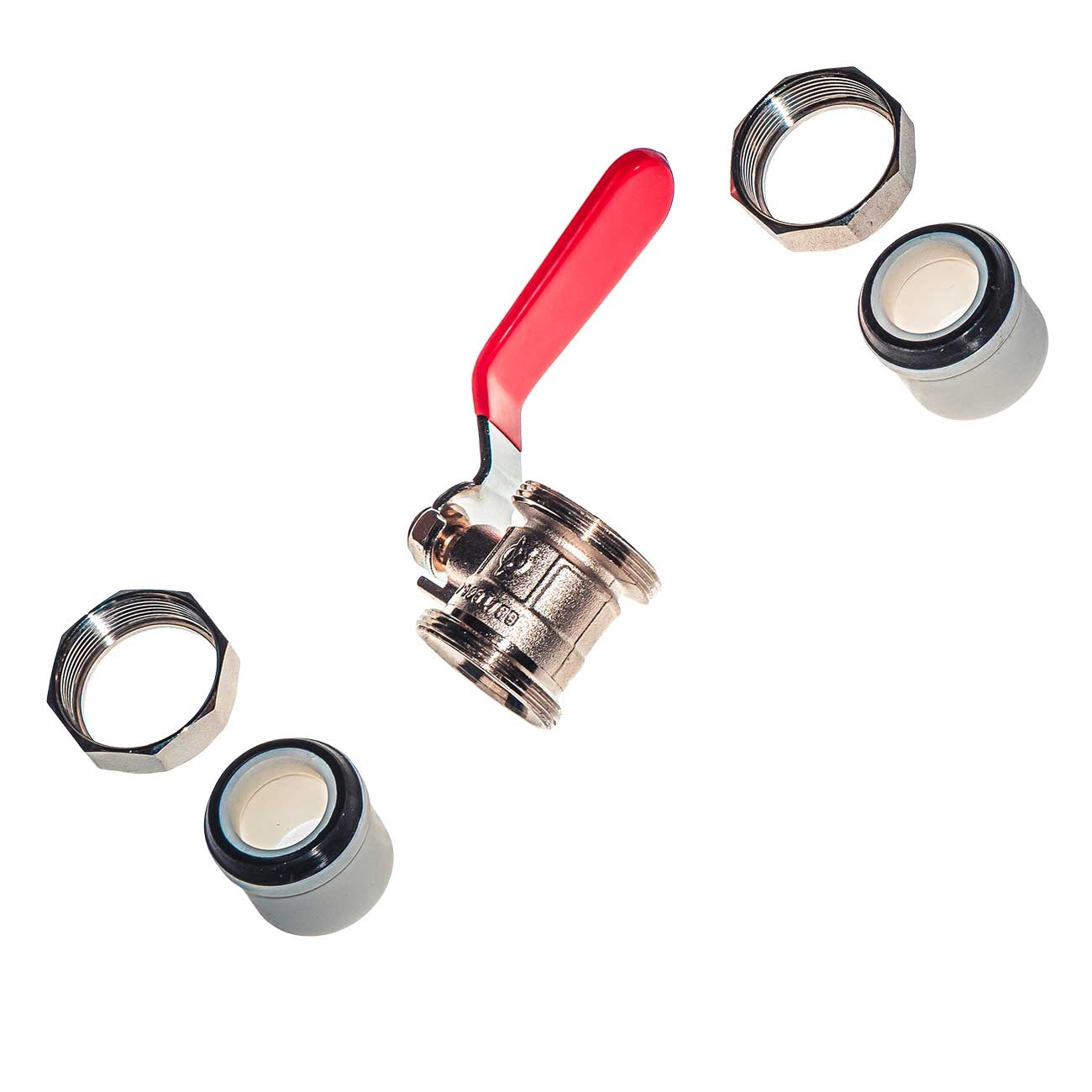 21101 Кран шаровой латунный под PPR 25x25 LAB.Space  - Вид №5