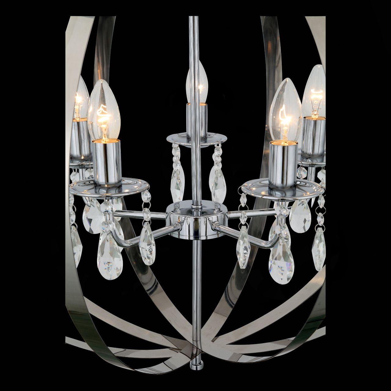 Подвесная люстра ST Luce Pallone SL190.103.05 ST LUCE PALLONE, ШАР 118214 Хром  - Вид №1